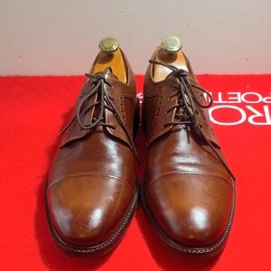Cole Haan Brown Leather Oxfords
